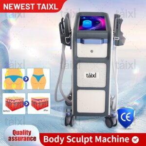 2025 15Tesla 6500W NEO Body Sculpting Machine – RF Fat Burning, Muscle Building 4 Handles Fast Slimming Results
