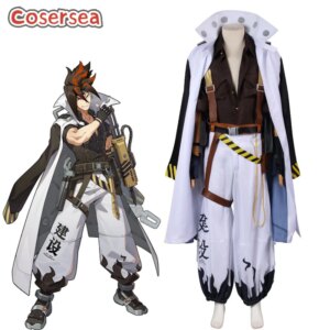 Cosersea Alejandro Saab Cosplay Costume Game Zenless Zone Zero Alejandro Saab Role Play Men Uniform Halloween Outfit Fullset