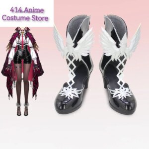 New Anime Hololive Vtuber Takane Lui Cosplay Shoes Boots Halloween Aksesori Dibuat Sesuai Pesanan