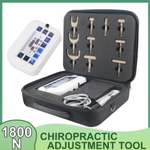 New 1800N Chiropractic Adjusting Tools Lumbar Spine Correction Relaxation Pain Relief Electric Correction Massager Home Use