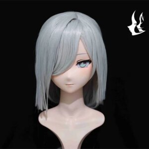 Kigurumi Hara God, Shinhe Kigurumi mask full headband lock cosplay headshell props costume anime game