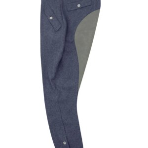 GUWF-B018 WWII German Luftwaffe M44 Blue Grey Wool Mounted Troops Riding Breeches