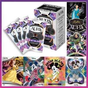 New 2025 AURA Disney Trading Cards Original KAKAWOW AURA SERIES NEWY LAUNCHED Collection Card Children Birthday Gifts