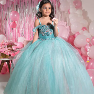 Customized Mini Quinceanera Dresses Mexican Ball Gown Tulle Pearls Flower Girl Dresses For Weddings Charro Pageant Dresses Baby