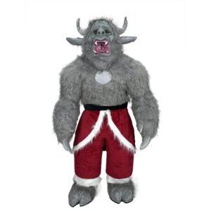 Bull Demon King Plush Inflatable Clothing Set Anime Cosplay Adult Unisex Halloween Party Carnival Ball Costume