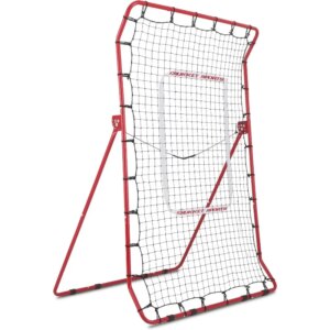 Rukket 4×7 Pitch Back Baseball/Softball Rebounder PRO,Pitching and Throwing Practice Partner, Adjustable Angle Pitchback Trainer