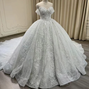 Customized Elegant White Women’s Strapless Wedding Dresses Sparkling Lace Applique Bridal Gowns A-Line Dresses vestidos de novia