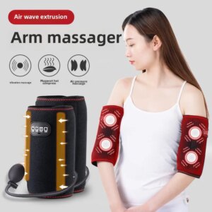 Arm massager electric wrist hand physiotherapy hot compress protect arm elbow joint kneading pat heating instrument pain