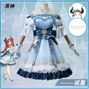 Cos Genshin Impact Game Cosplay Nilou Dancer’s Exotic Style Dress Western Style For Women Costume