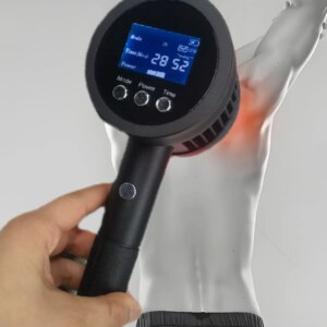 Powerful Red Light Cold Laser Therapy Device Pain Relief Anti Inflammatory Tissue Repair 650nm 808nm For Dogs And Humans