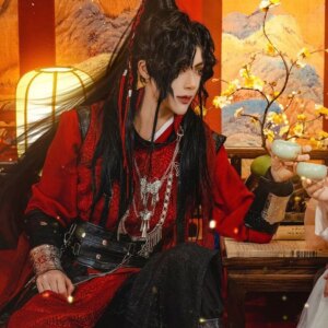 Tian Guan Ci Fu Cosplay Hua Cheng Costume Anime Heaven Official’s Bless HuaCheng Costume For Men And Women