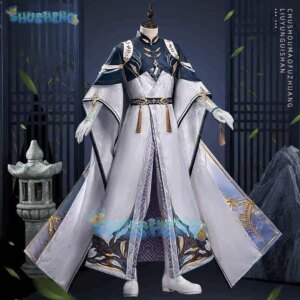 Shusheng Zayne Cosplay Game Love And Deepspace Costume Fashion Gentlemanly Uniforms Men Halloween Party Role Play Clothing S-XL