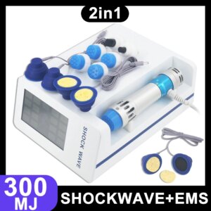 Shockwave Therapy Machine Electric Muscle Stimulation For Sport Rehabilitation Pain Relief 300MJ Shock Wave Therapy Equipment