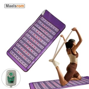 Negative Ions Mat Far Infrared Photon Therapy Magnetic Bio Photon Amethyst Heating Mat Massage Cushio Small Travel Mattress