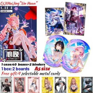 2025 Newest Qijihuijing Xin Huan A5 Boards Waifu Sexy Board Anime Rare Hobby Collection ACG Girls Booster Box Hobbies Gifts