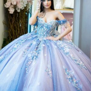 Customized Shiny two-tone Purple V-neck Off Shoulder Quinceanera Dress applique Tull beads Ball Gown beads Bow vestidos de 15