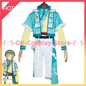 [Custom Made] Harukawa Sora Cosplay Costume Game Ensemble Stars Anime Roleplay Outfit Coat Shirt Pant Hat Halloween Suit Uniform