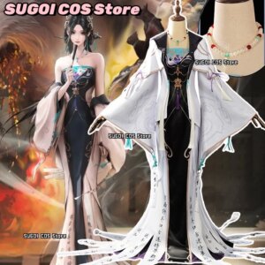 Jade Bone Cosplay Game Path to Nowhere Costumes Evening dresses Long dresses Women’s Dresses Disguise Role-play for Adult Women