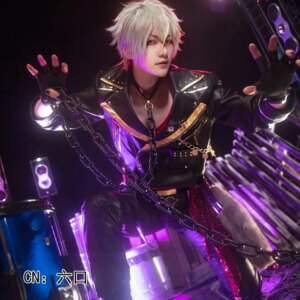 COS-HoHo Ensemble Stars 2 Ogami Koga Personal Clothing Game Suit Handsome Uniform Cosplay Costume Halloween Party Outfit