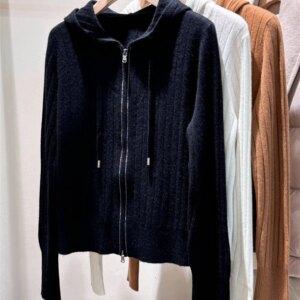 Anti-Static Cashmere Knitted Sweater For Women Casual Cardigan Jacket Autumn and Winter New