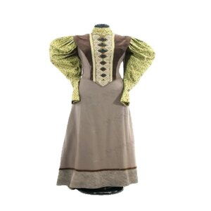 16th Century Steampunk Gothic Victorian Edwardian Renaissance Walking Dress Theater Ball Gown