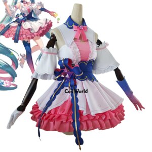 MIKU EXPO 10th Anniversary Illustration Contest Outfits Anime Cosplay Costumes