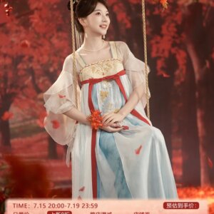 Hot TV Drama Chang Xiang Si Tu Shan Jing Xiang Liu Xiao Yao Same Hanfu Dress Women Hanfu Wedding Dress Xifu Ancient Cosplay