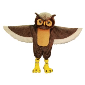 Custom Made Hoot Owl Mascot Costume Adult Size Cartoon Character Carnival Party Cosply Mascotte Mascota Fit Suit Kit SW1053