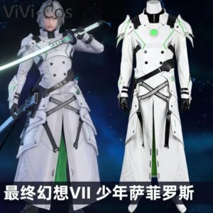 ViVi-Cos Final Fantasy Sephiroth Juvenile Cosplay Costume Cos Game Anime Party Uniform Hallowen Play Role Clothes Clothing
