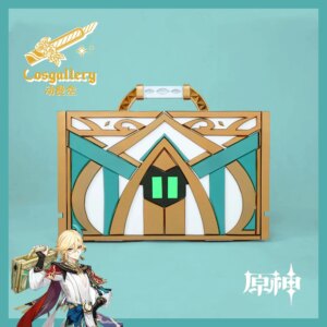 Game Genshin Impact Kaveh Cosplay Costumes Suitcase Accessories Party Costume Prop bag Accessories