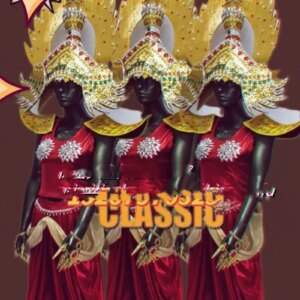 Bar GOGO Thailand Dance Headdress Performance Clothing Southeast Asian Style Dai Water-splashing Festival Performance Clothing