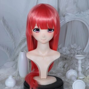 Kigurumi Nuan Kigurumi mask full head with lock cosplay head shell props costume anime game