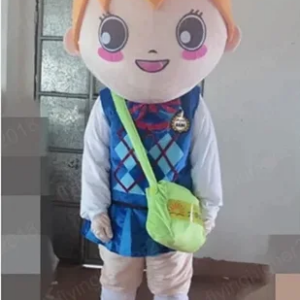 New Adult Hot Sale Foam Cute Halloween Little Girl Cartoon Mascot Costume Plush Christmas Fancy Dress Halloween Mascot Costume