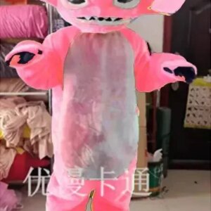 Props To Enhance The AtmosphereCosplay Red Lilo & Stitch Mascot Advertising Event Costume Animal Carnival Fancy Dress Party Anim