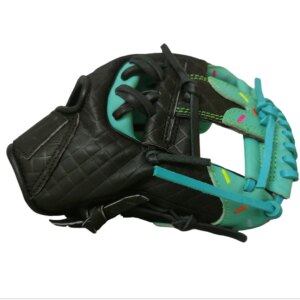 High Quality Custom Leather Baseball Gloves Sports Protection for Outfield Batting Red Stiff Leather Gloves