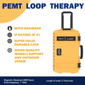 Portable PEMT Loop For Human Physio Magneto Super Transduction Electromagnetic PEMF Machine for recovering faster from injury