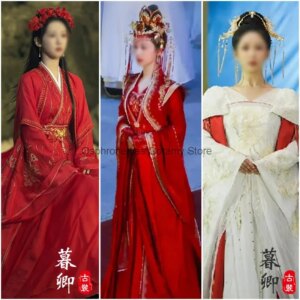Chang Xiang Si Han Dress Yang Zi Xiao Yao Same Style Hanfu Costume Chinese Style Xiaoyao Elegant Hanfu Dress Wedding Hanfu