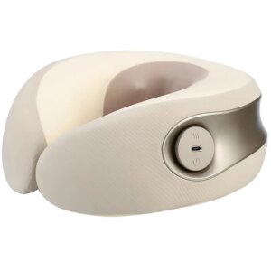 U Shaped Shoulder Neck Massager Warmed Compress to Soothe Relax Trapezius Muscles Massage Pillow