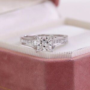 Provence Wedding Ring 14KGold IGI EF/VS Princess Cut Lab Diamonds Ring for Women Engagement Fine Jewelry Personalized Custom