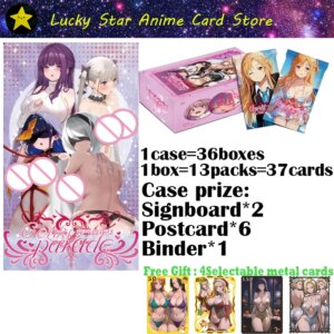 GENKI PARADE Wholesale Newest Goddess Card Hobby Anime Collection Card Girl Party CCG Game Waifu Card Doujin Booster Box Toys