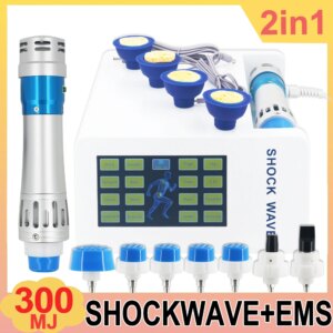 300MJ Shockwave Therapy Machine For ED Treatment Electrical Muscle Stimulation Muscle Pain Deep Massage Shock Wave Instrument