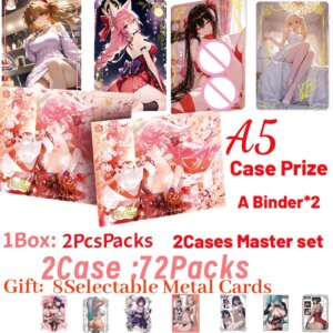 2025 New A5 Size Boards GoodBye Summer Hobby Spicy Waifu Board Doujin Booster Rem Genshin Furina Rare Card Toy Gifts