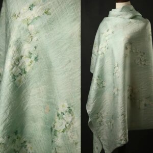 Jacquard Digital Printing Fabric 1.5 M Width Chinese Style Han Clothing Cheongsam