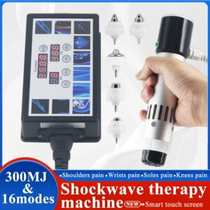 2025 Newest Shock Wave Therapy Machine For ED Treatment And Relief Neck Muscle Pain Relaxation Massager Physical 300MJ Shockwave