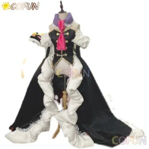 COFUN Amine Fabulous Anthology Crystal Princess Takakura Himari Cosplay Costume Halloween Outfits Women Anime Dress