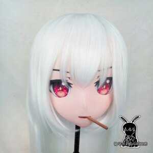 (KM5163)Quality Handmade Female/Girl Resin 3/4 Head Japanese Cartoon Character Cosplay Kigurumi Mask Crossdresser