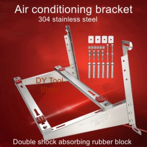 6-10 hp 304 air conditioning stainless steel bracket hanging bracket cold air conditioning installation bracket