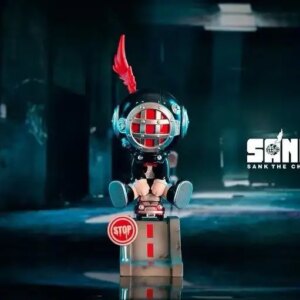 Sank Toys Sank The Child Little Sank The Slide Hide Seek Resin Painted Collection Figurine Figure Model Statue