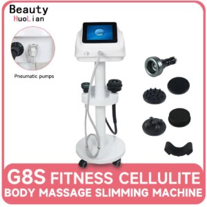 New Turbo G8 Vibration Body Massage Slimming Machine Weight Loss Fat Reduce G8 Body Shaping Equipment Vacuum Cupping Massager