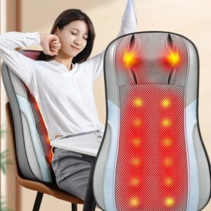 Cervical Lumbar Back Multi-functional Body Massage Cushion, Relieve Soreness Kneading Neck and Back Massager Waist Massage Pad